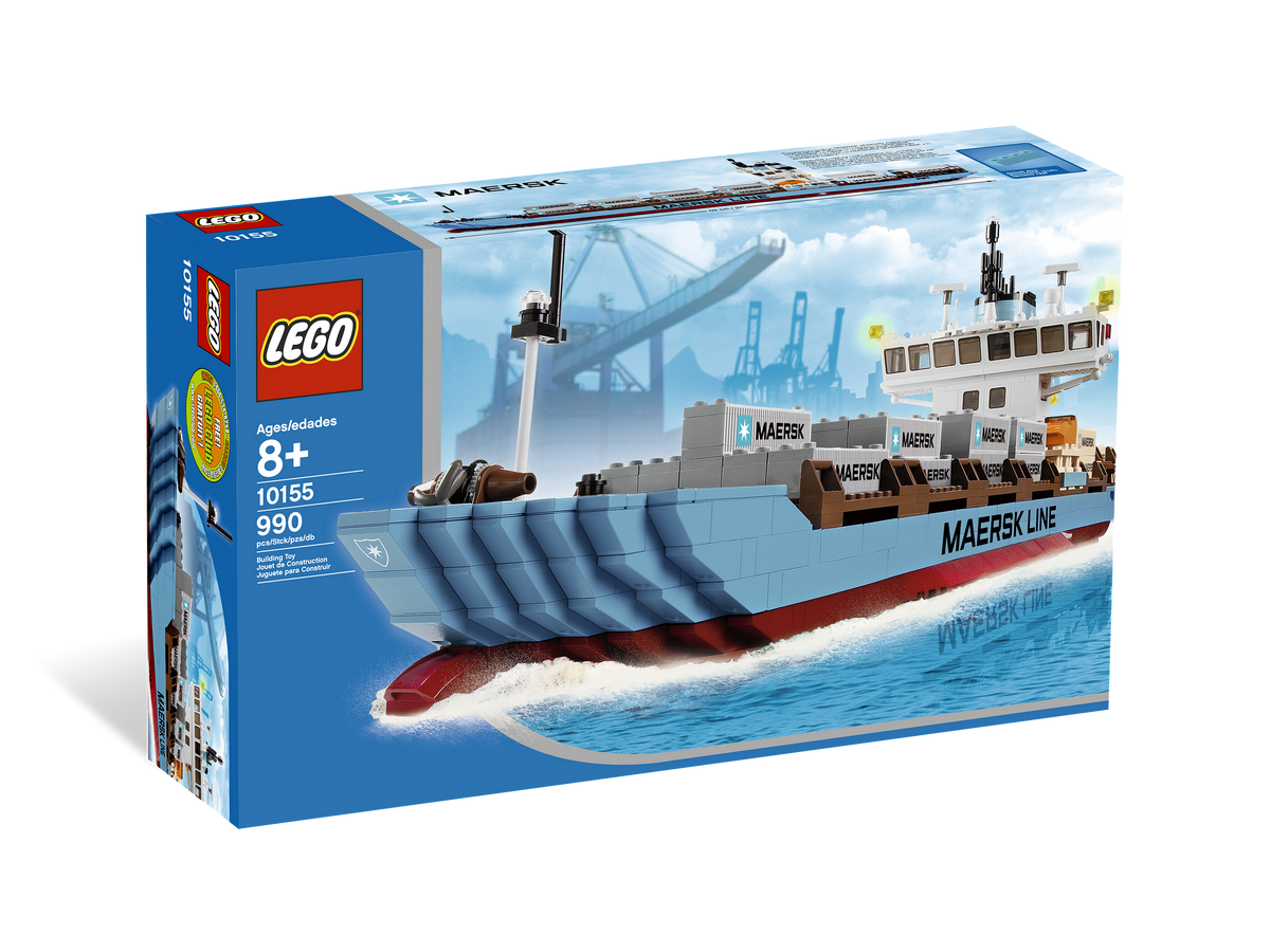 Lego maersk cargo ship on sale