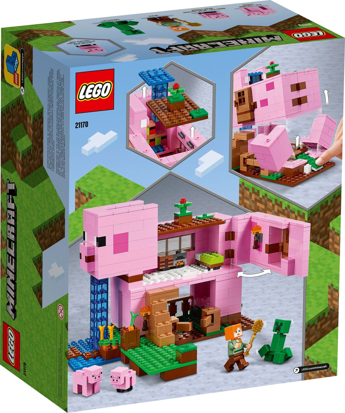 LEGO Minecraft The Pig House 21170