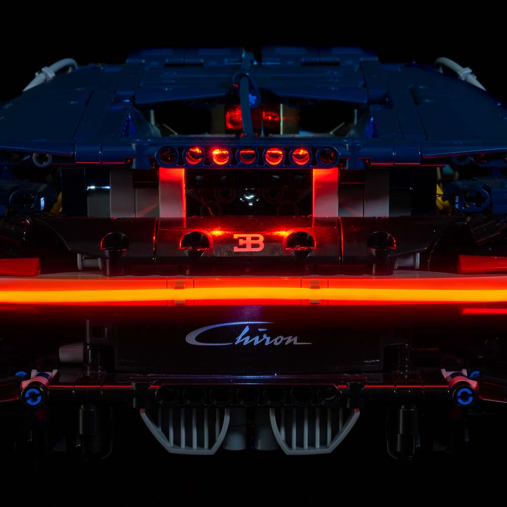 Bugatti chiron lego led lights online