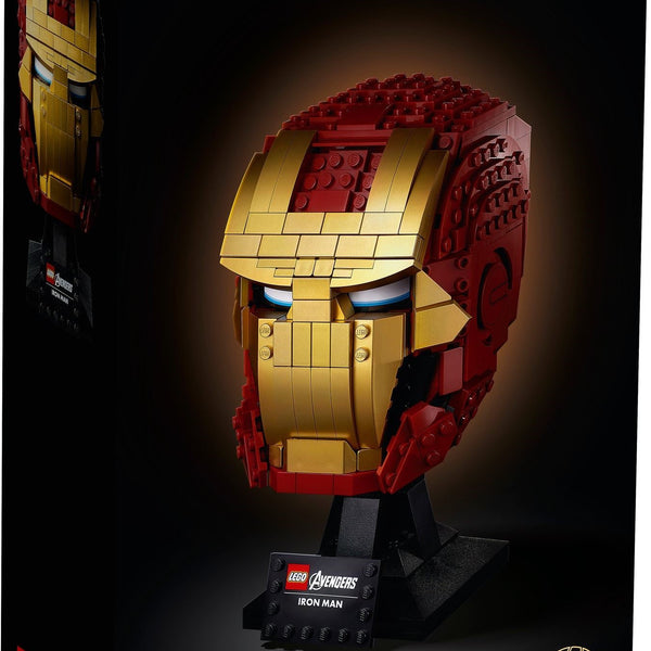 Brand new and retired Marvel Avengers Iron shops Man Helmet 76165