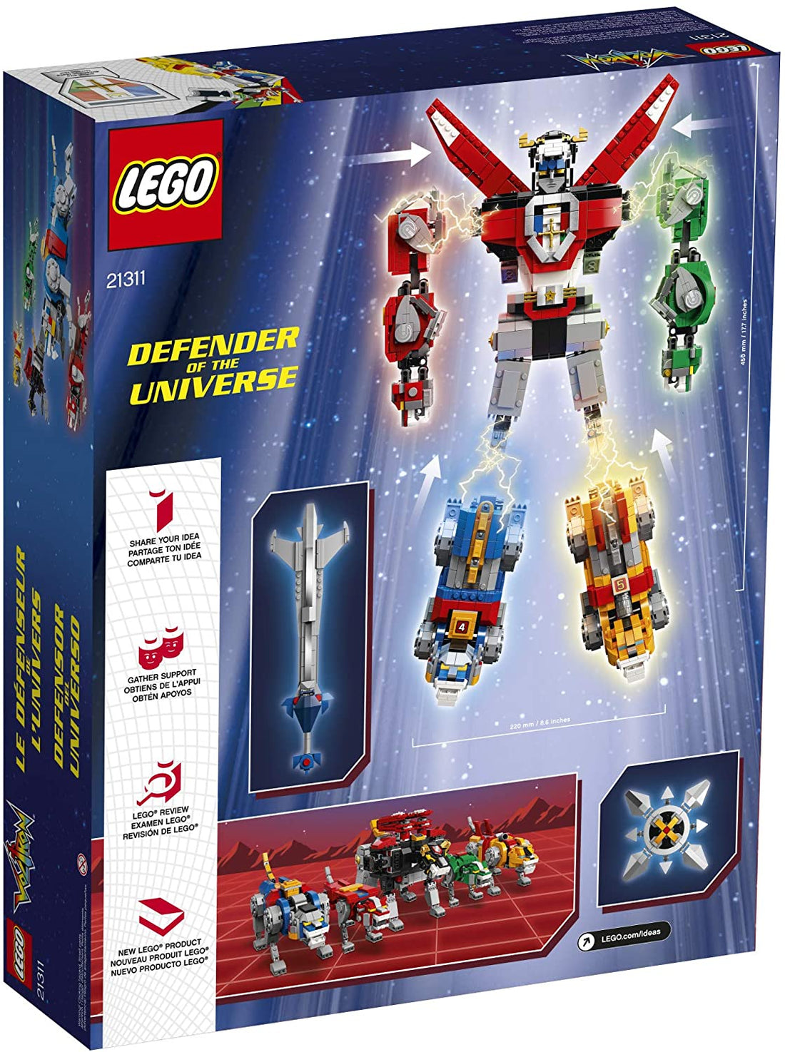 Voltron lego review sale